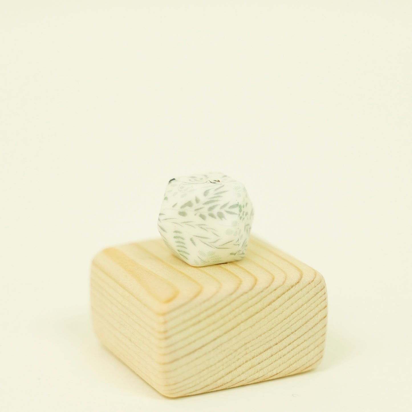 Eucalyptus Printed Bead