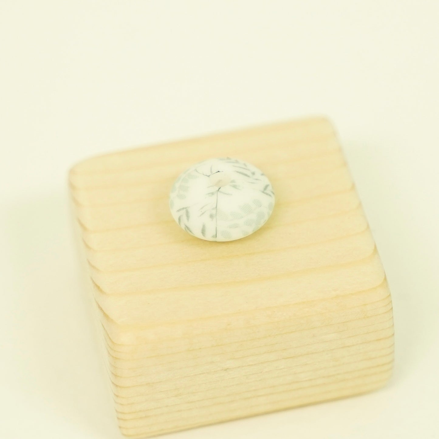 Eucalyptus Printed Bead