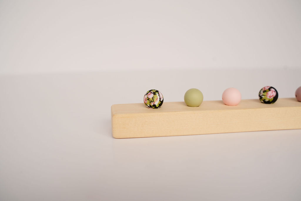 Rose Garden Printed Bead