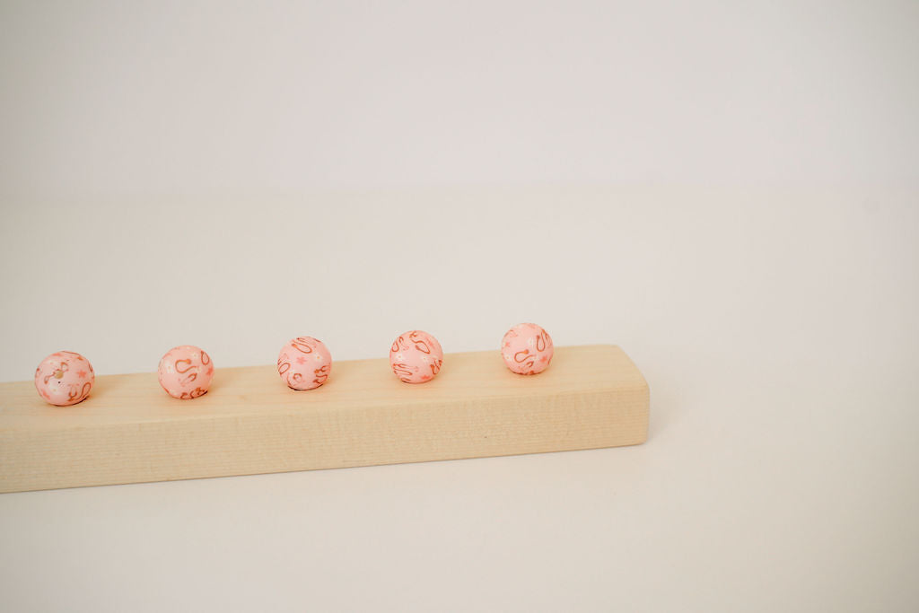 Groovy Nurse Printed Bead