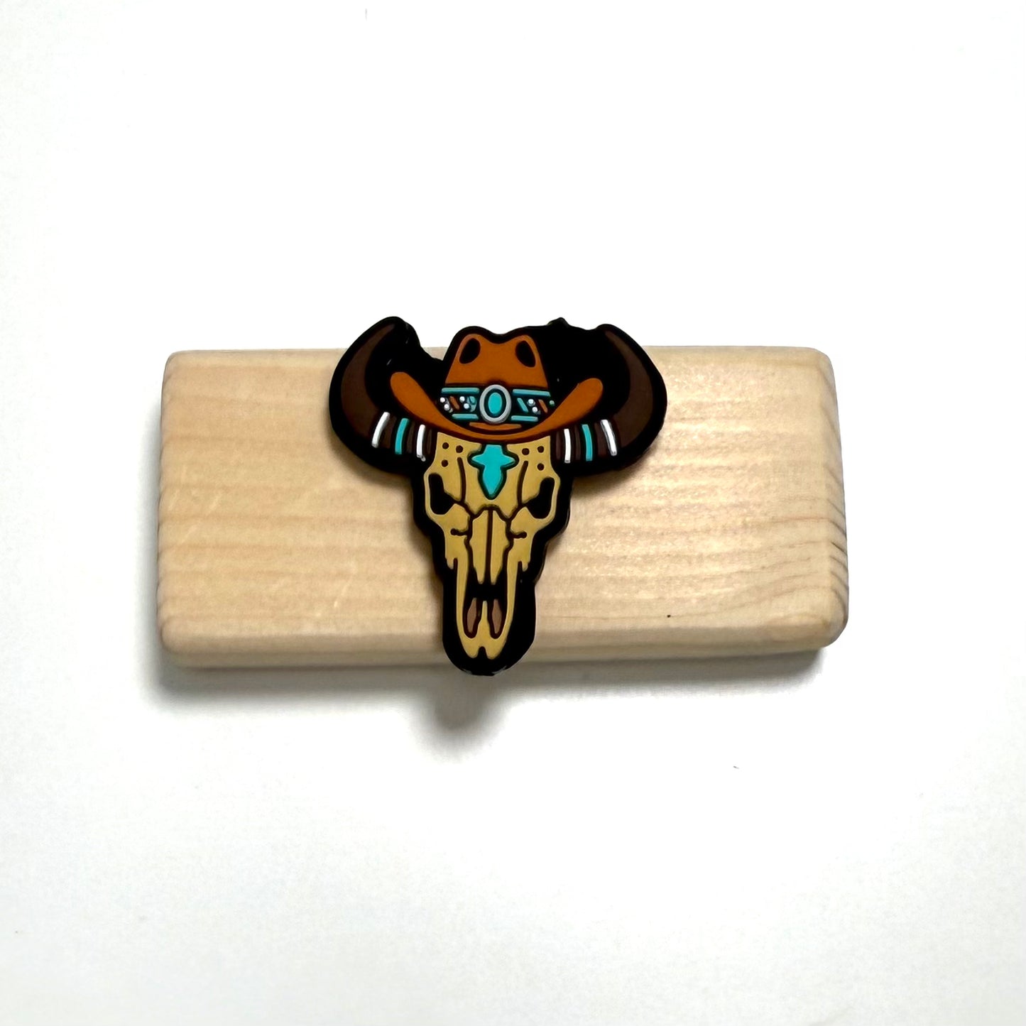 Cowboy Bull Skull Focal