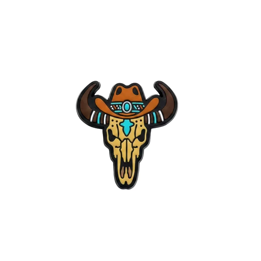 Cowboy Bull Skull Focal