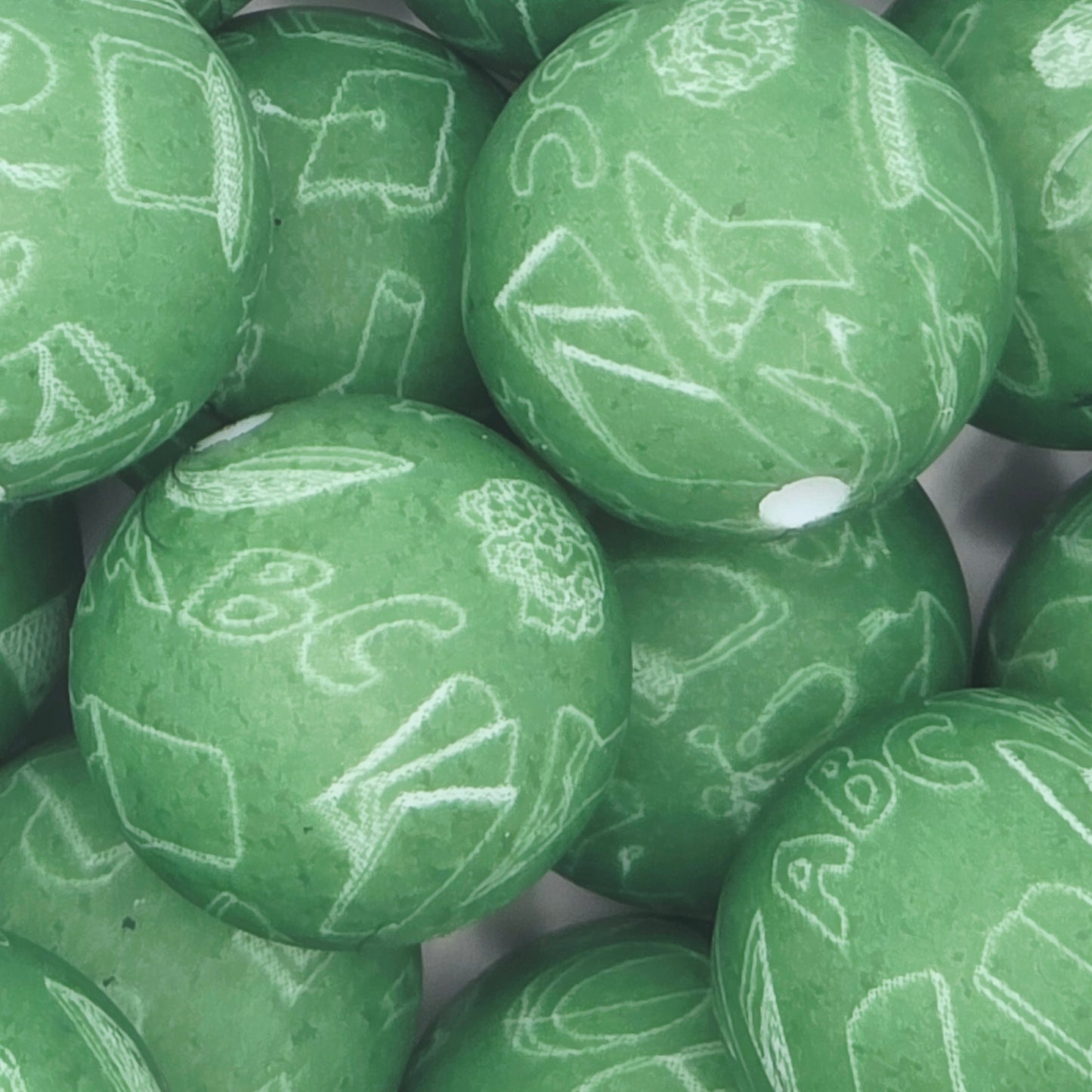 Teacher’s Pet Printed Bead