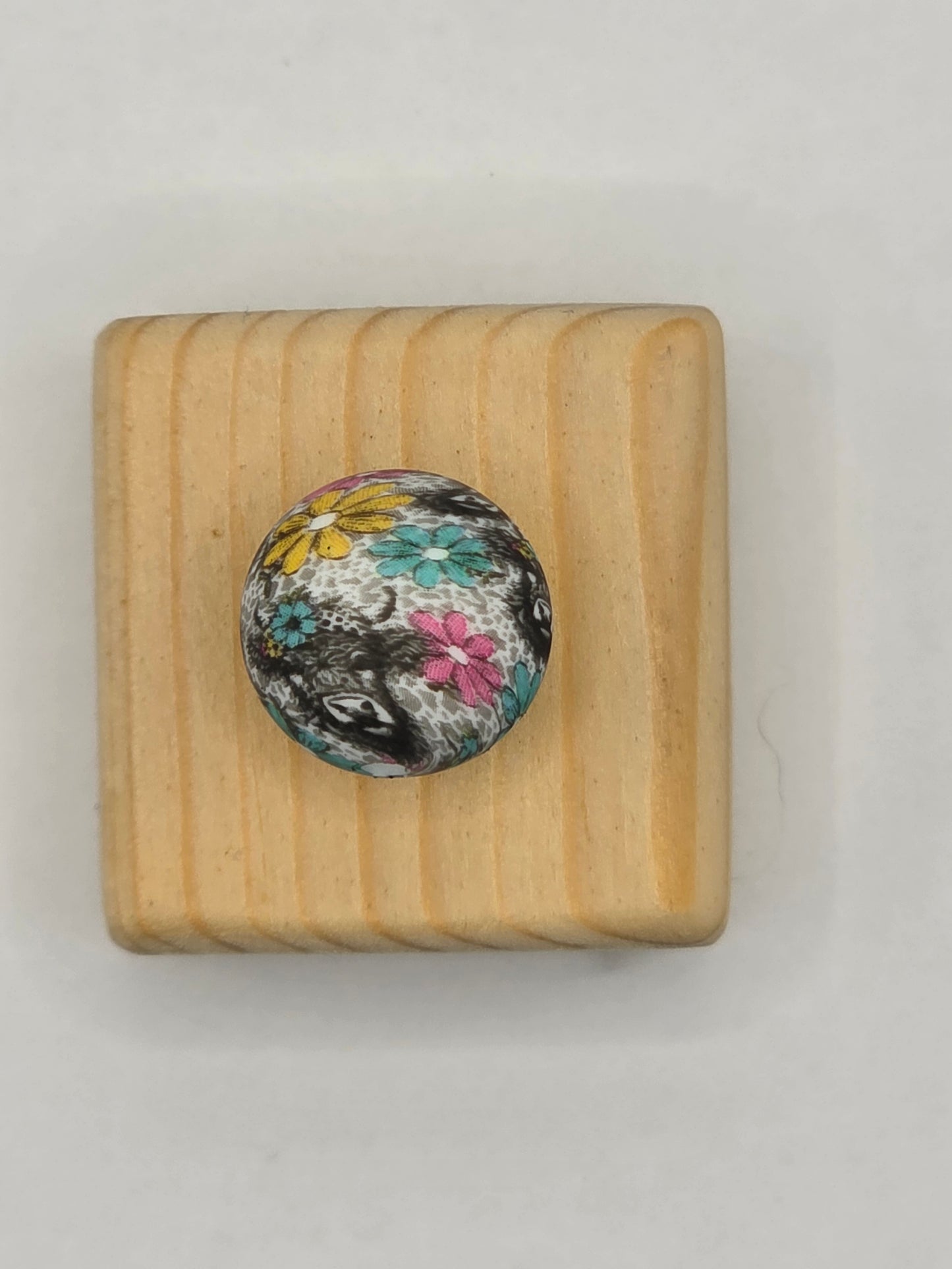 Wildflower Meadow Printed Bead