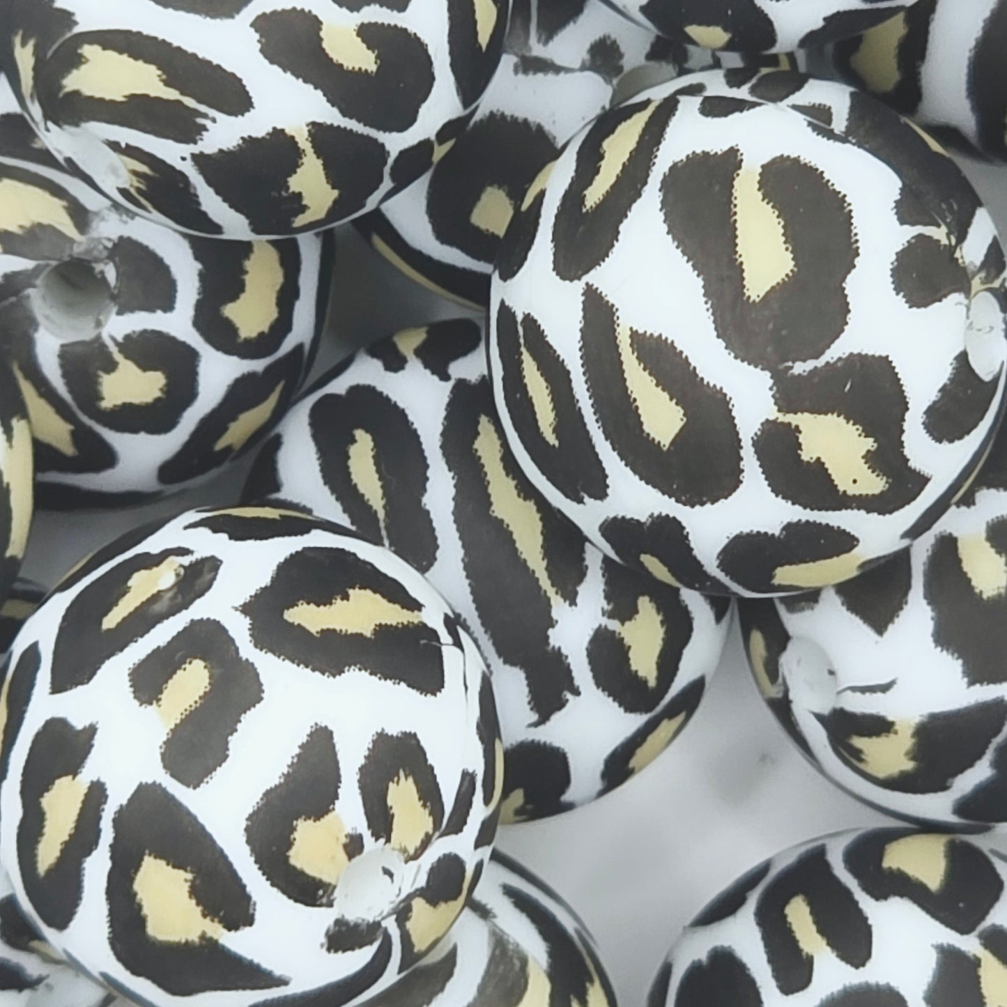 Snow Leopard Beads