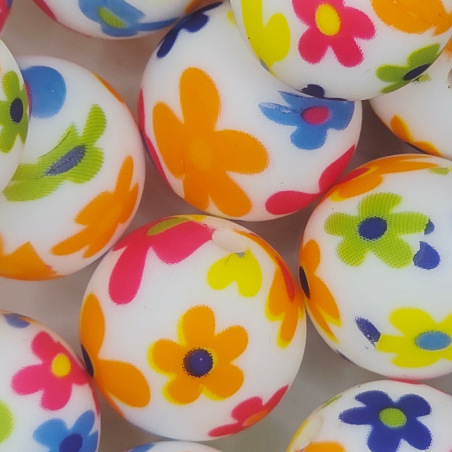 Retro Flower Print
