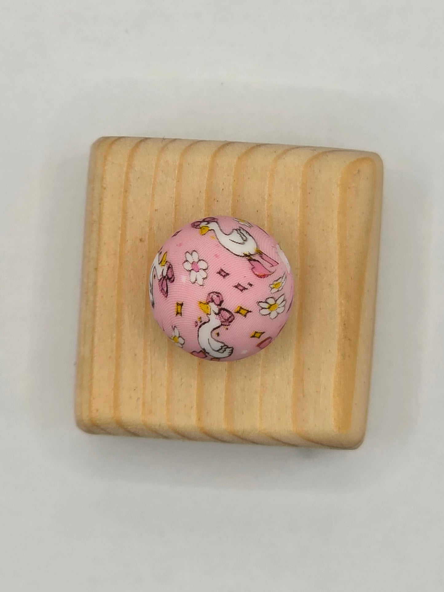 Mother Goose Printed Bead