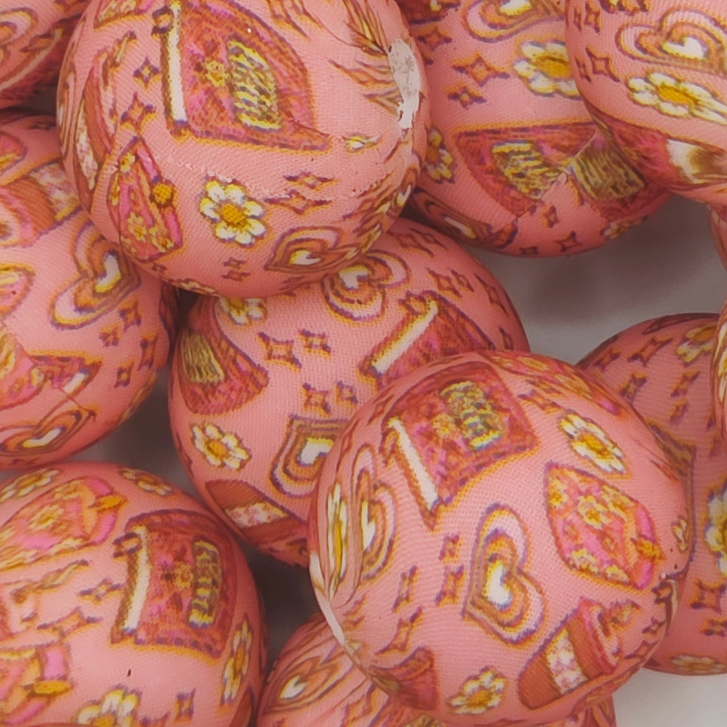 Bookish Bloom Printed Bead