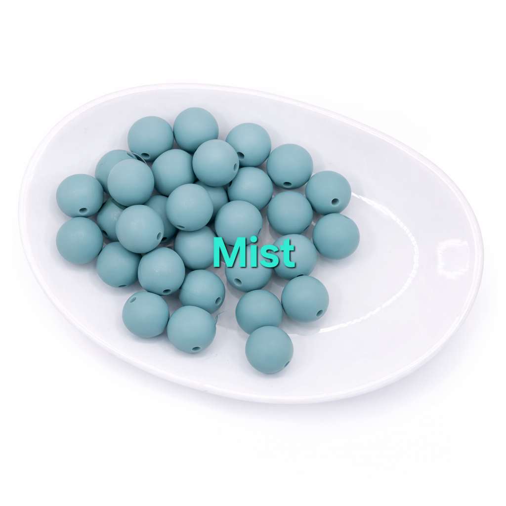 12mm Silicone Beads