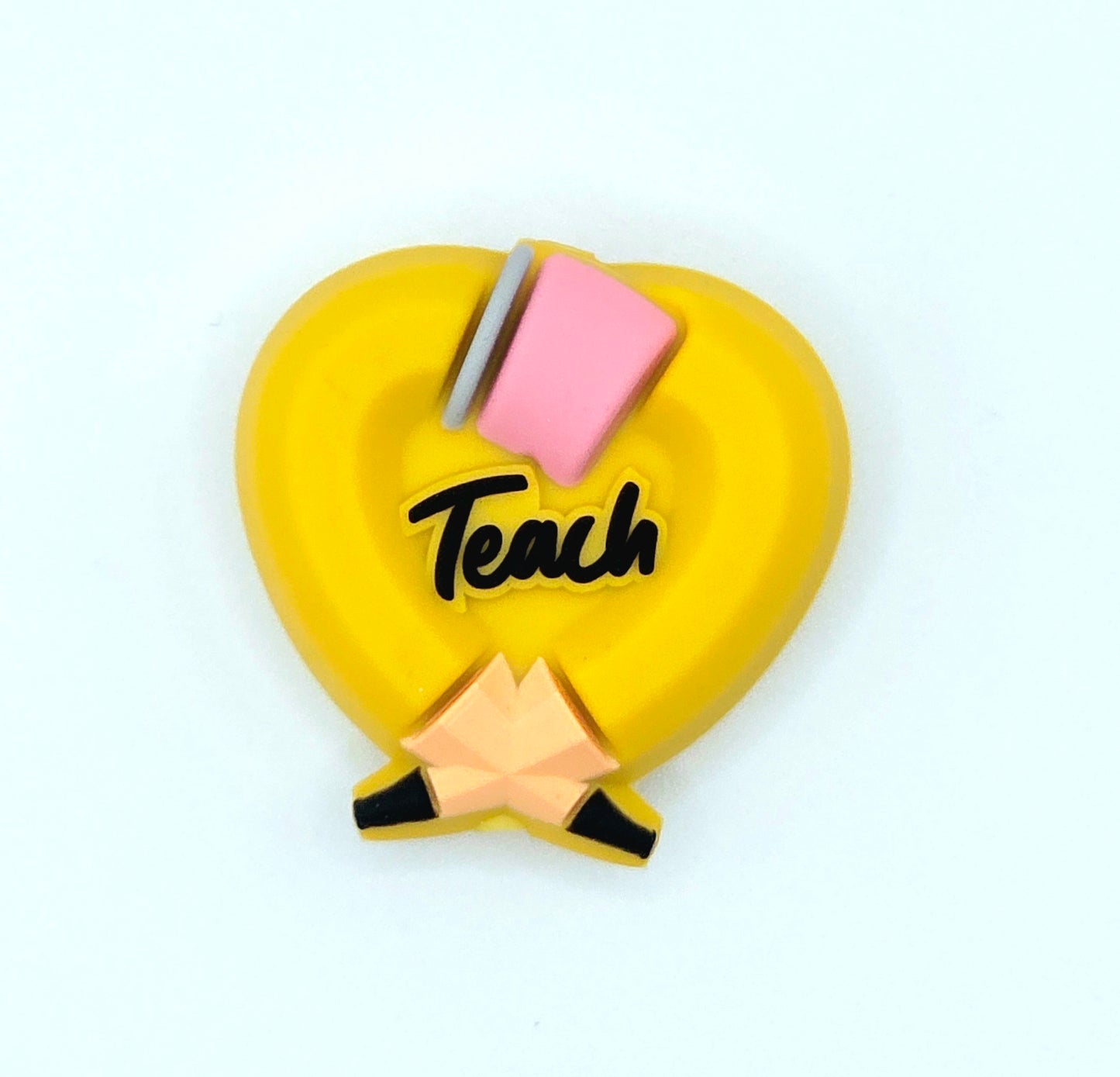 3D Teach Pencil Heart focal