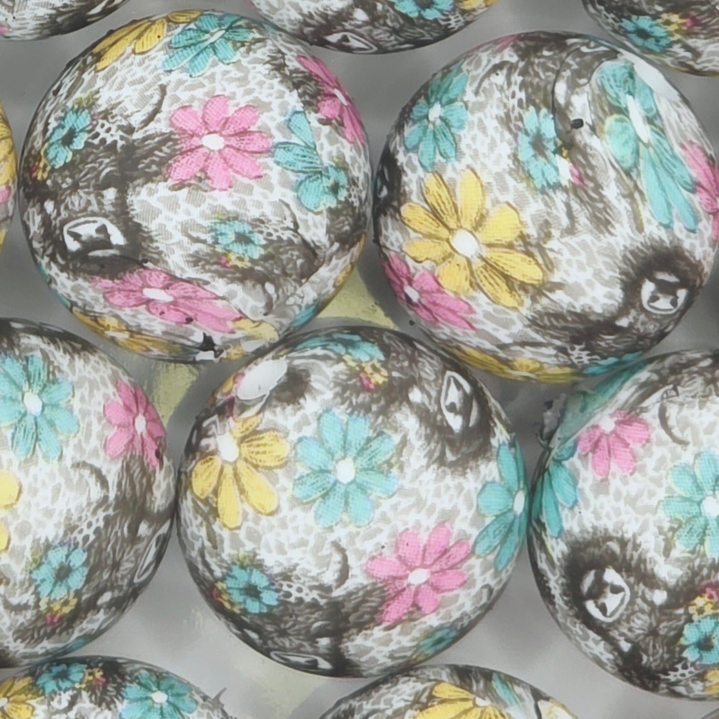 Wildflower Meadow Printed Bead