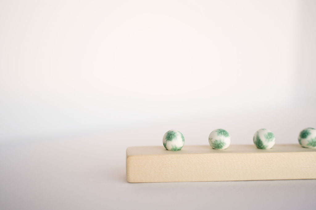 Succulent Printed Bead