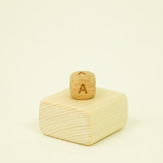 Wooden Letter Beads