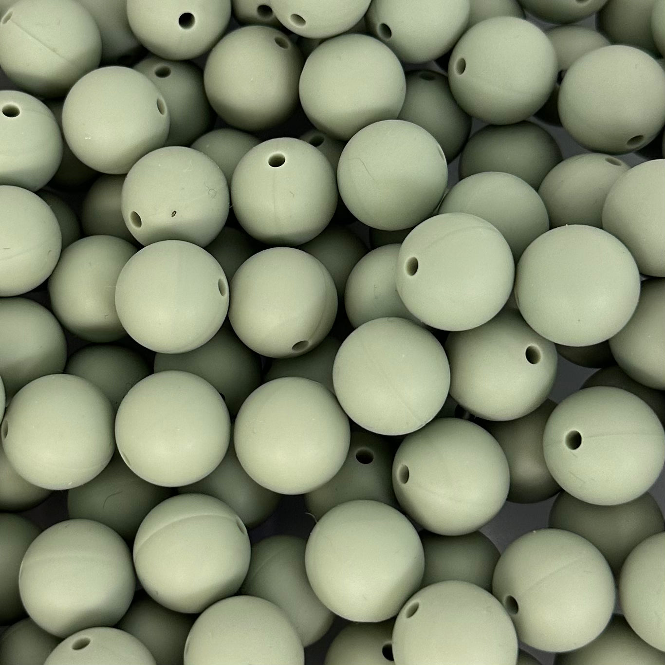 12mm Silicone Beads