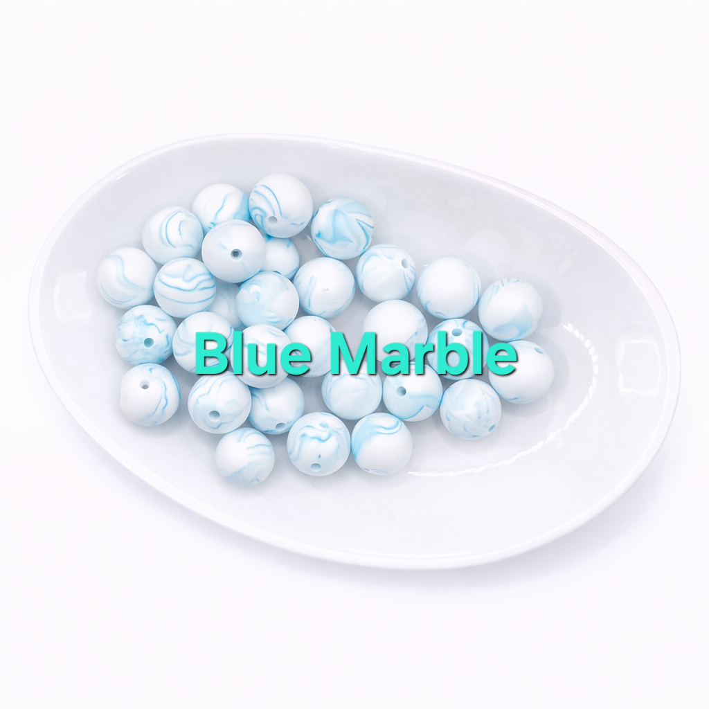 15mm Silicone Beads