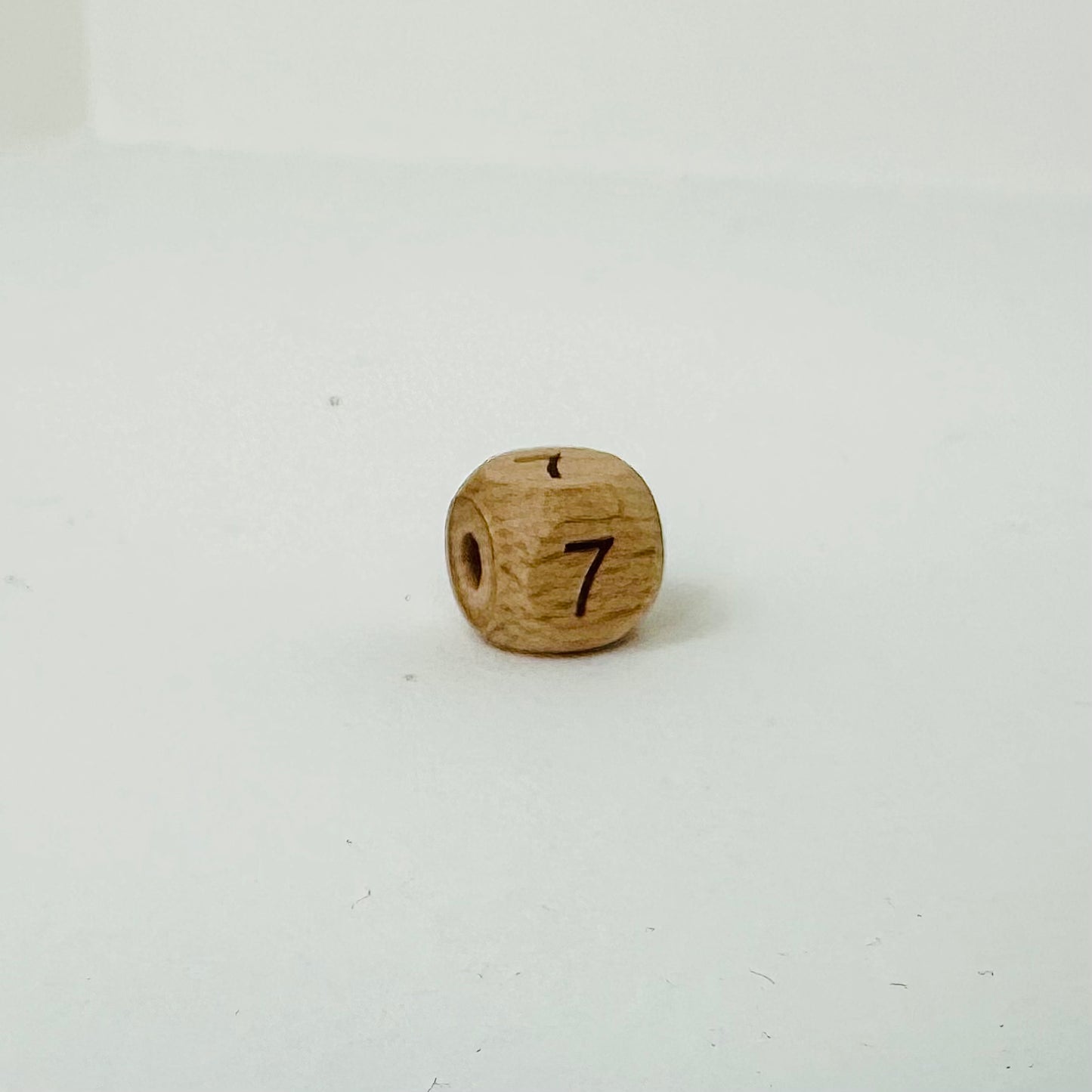 Wooden Number Beads