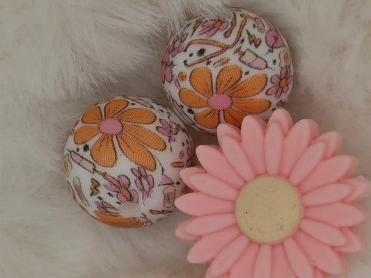 Hippie Nurse Printed Bead