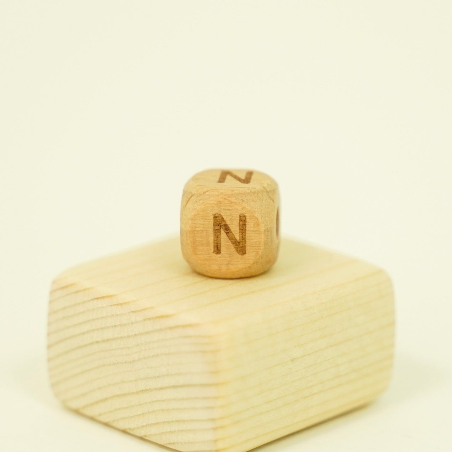 Wooden Letter Beads