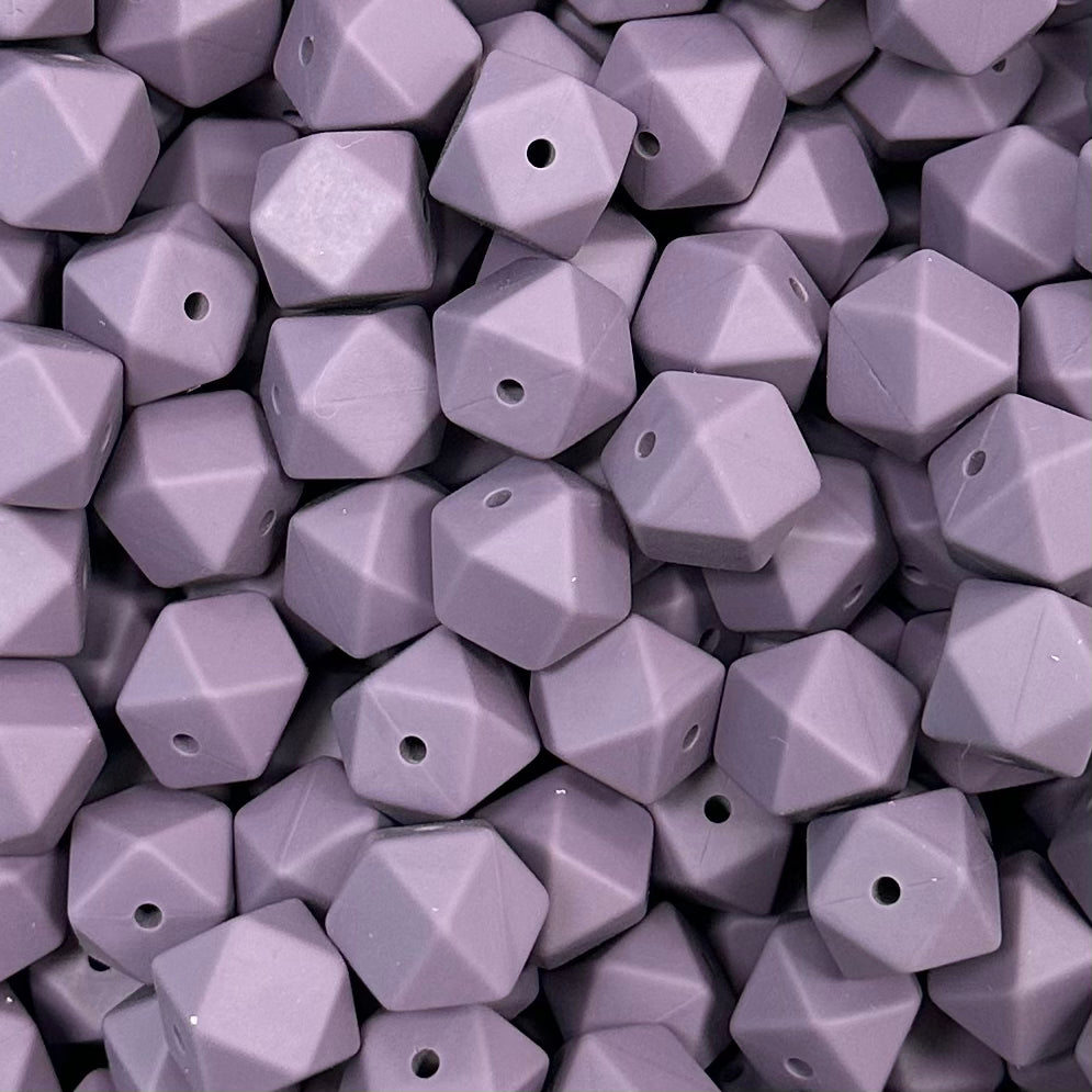 14mm Hexagon Beads