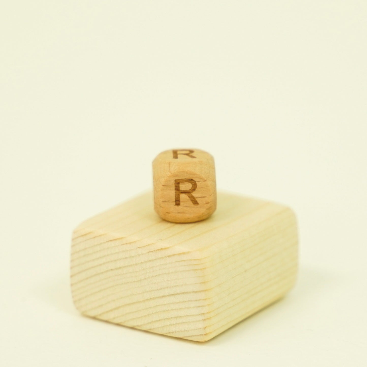 Wooden Letter Beads