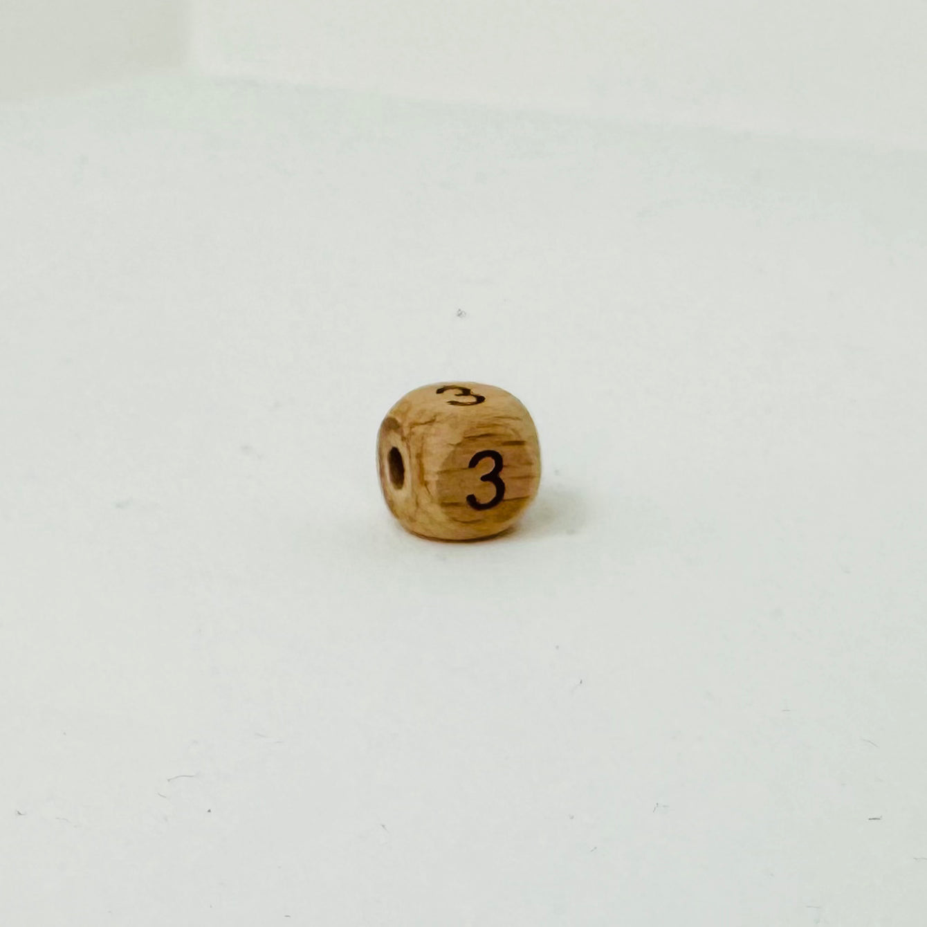 Wooden Number Beads