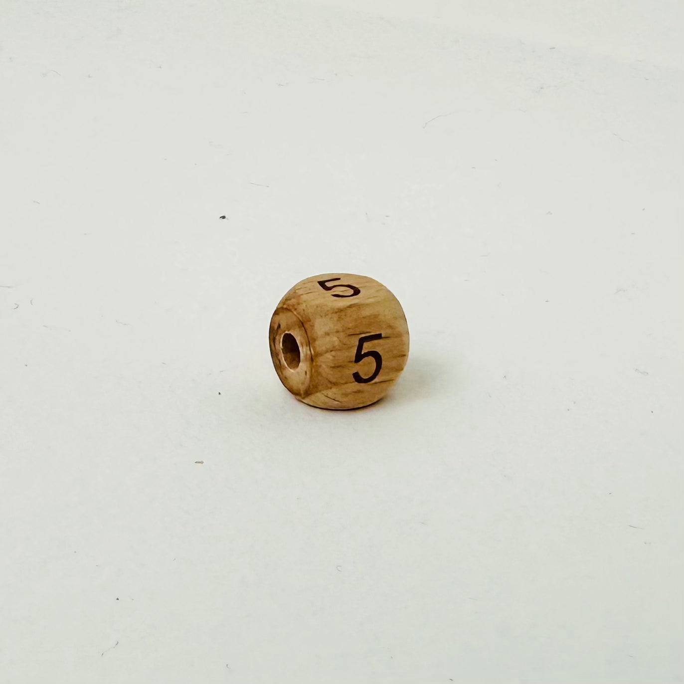 Wooden Number Beads