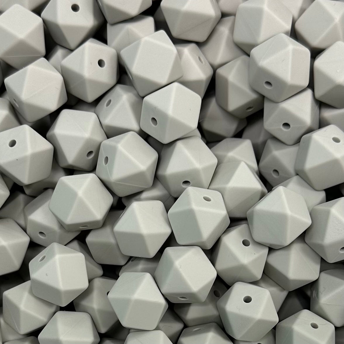 14mm Hexagon Beads