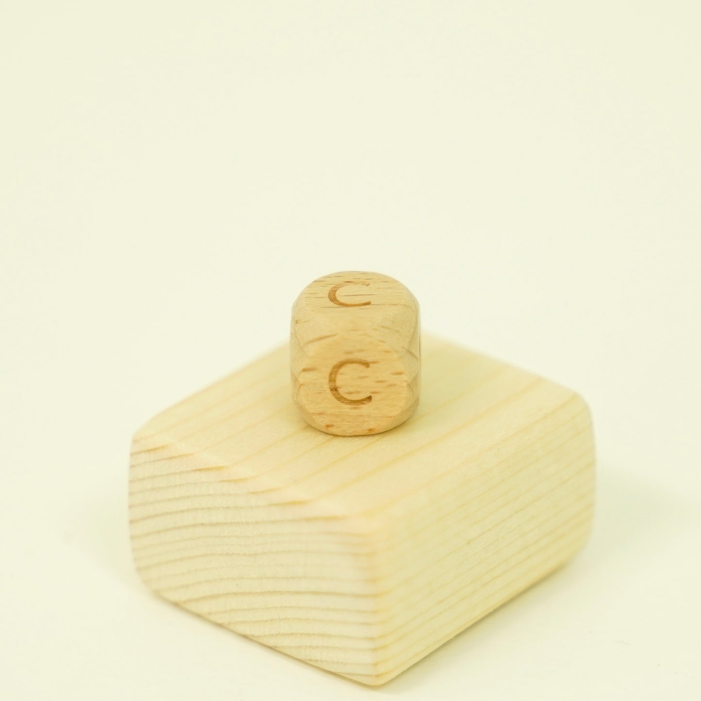 Wooden Letter Beads