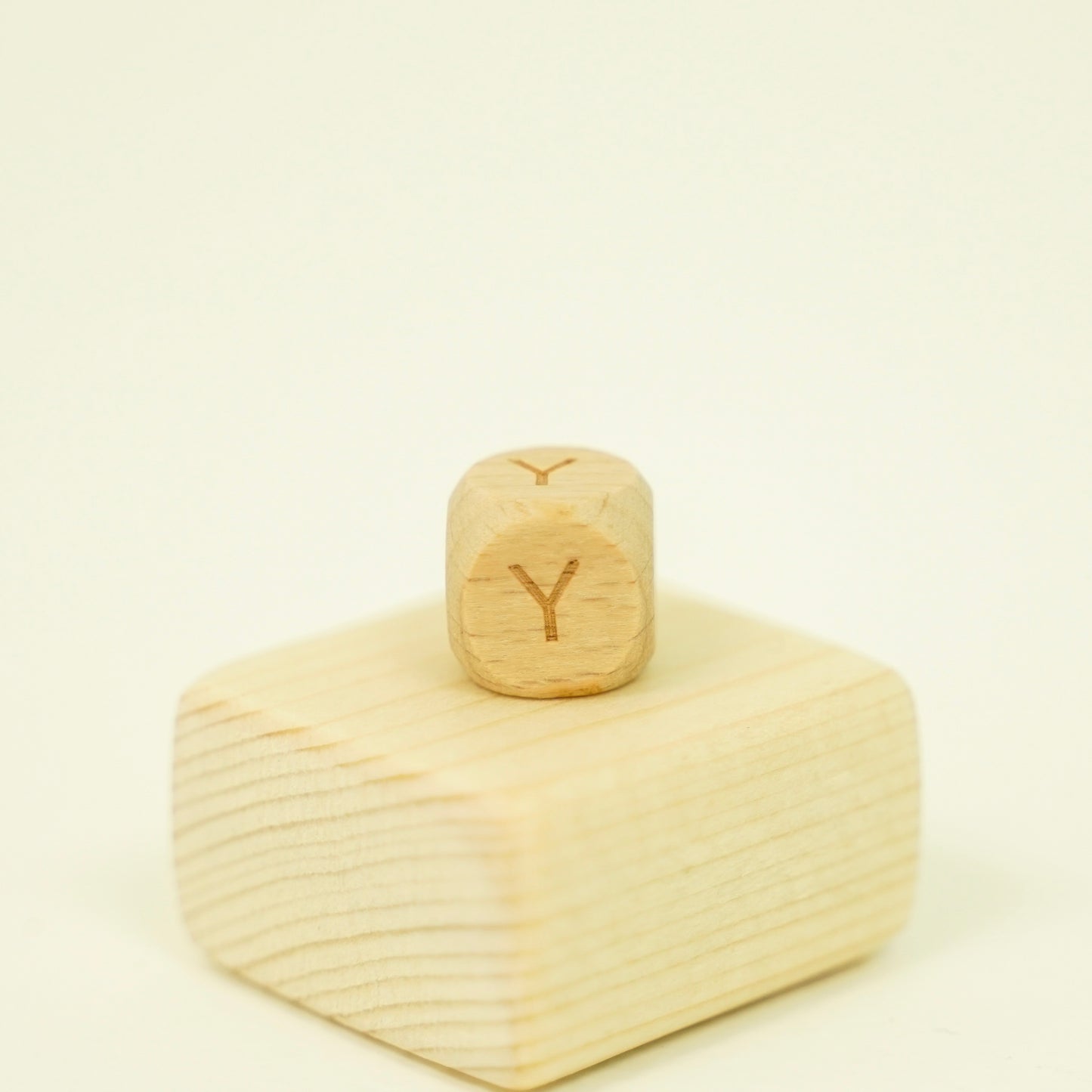 Wooden Letter Beads