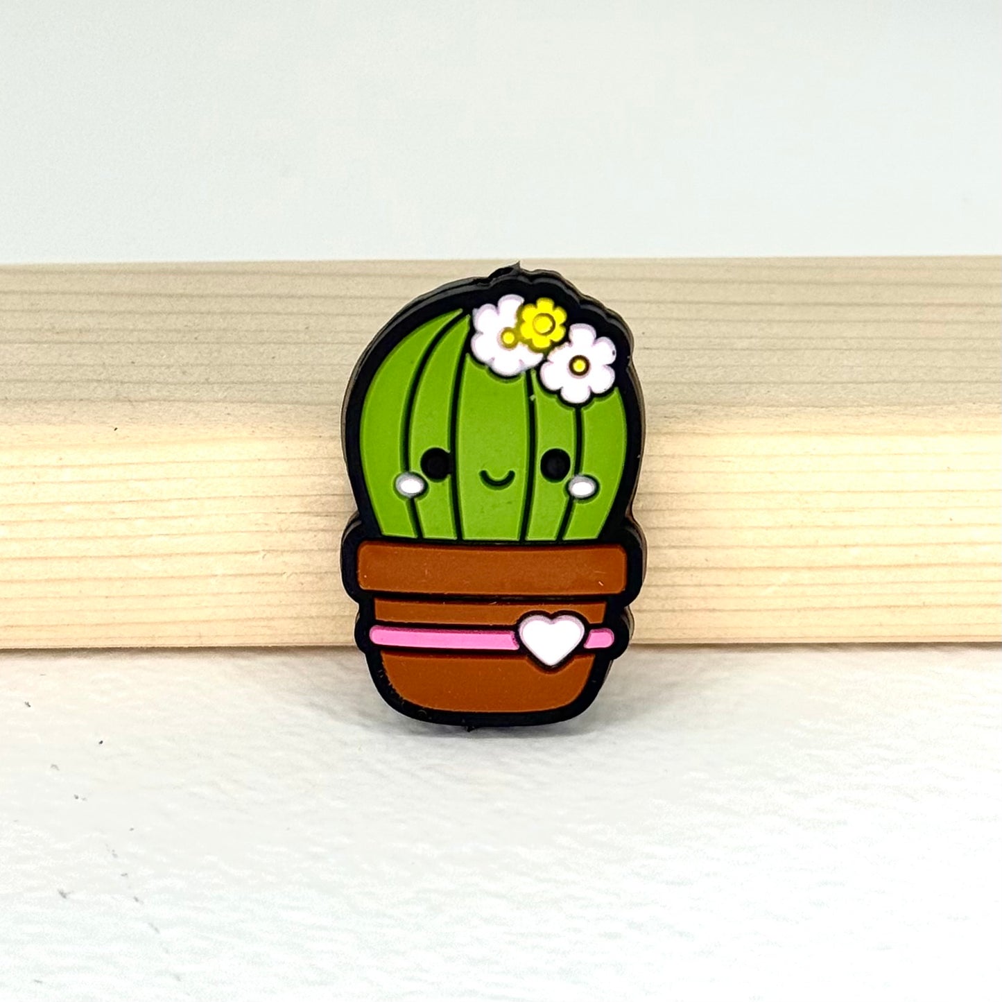 Potted Cactus Focal Bead