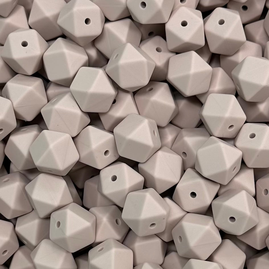 14mm Hexagon Beads