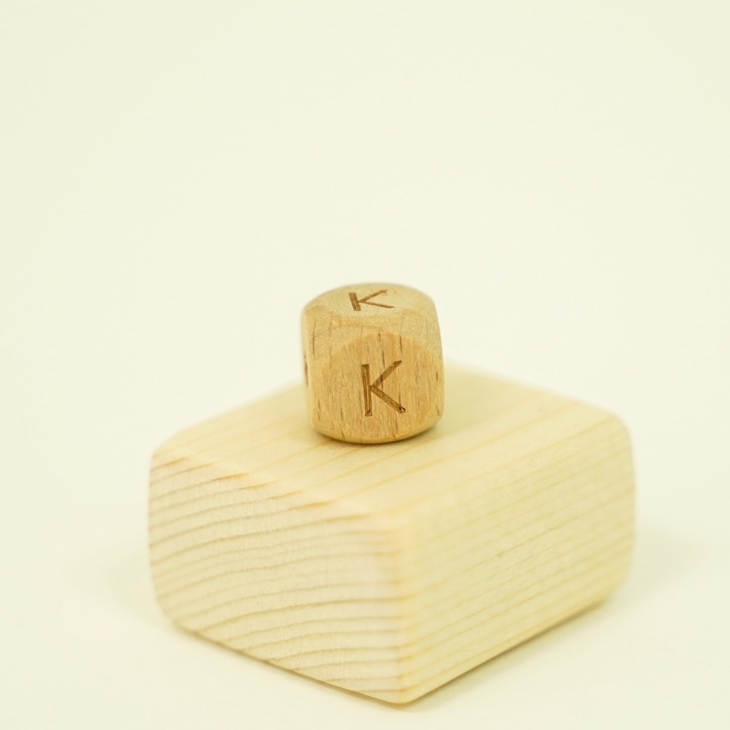 Wooden Letter Beads