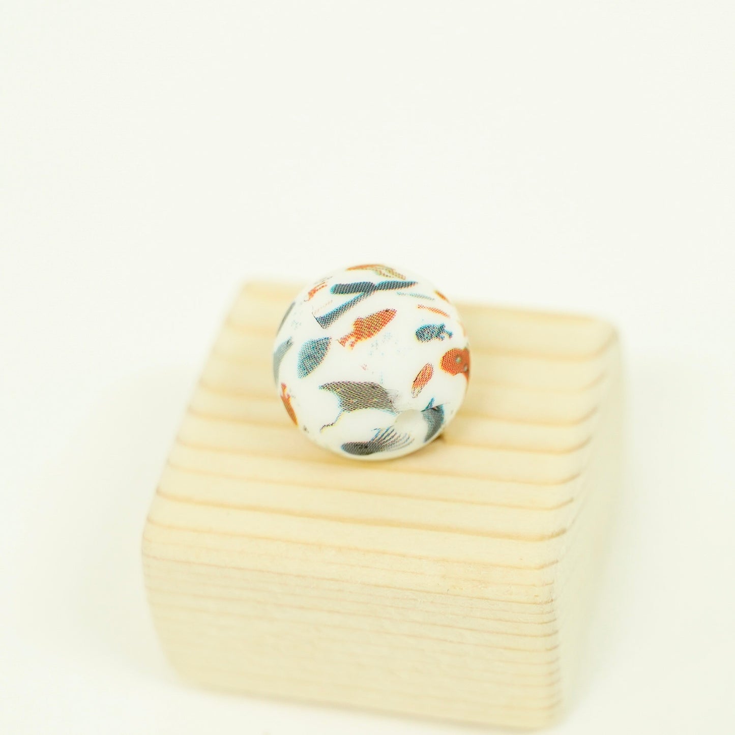 Ocean Printed Bead