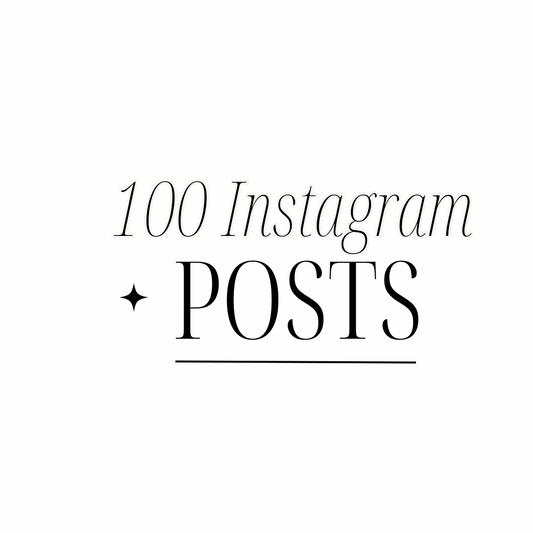 100 Instagram Posts