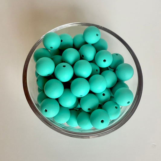 15mm Silicone Beads