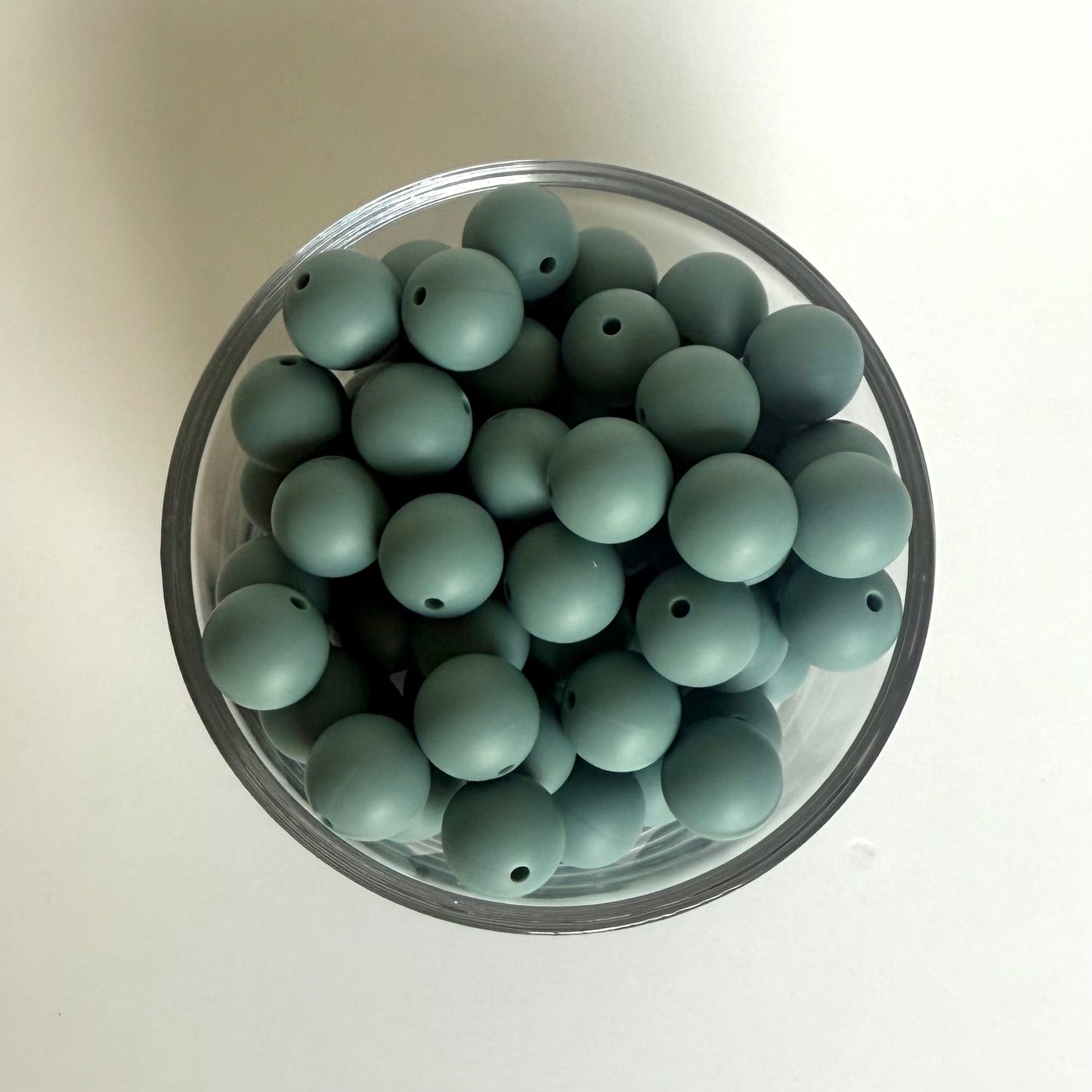 15mm Silicone Beads