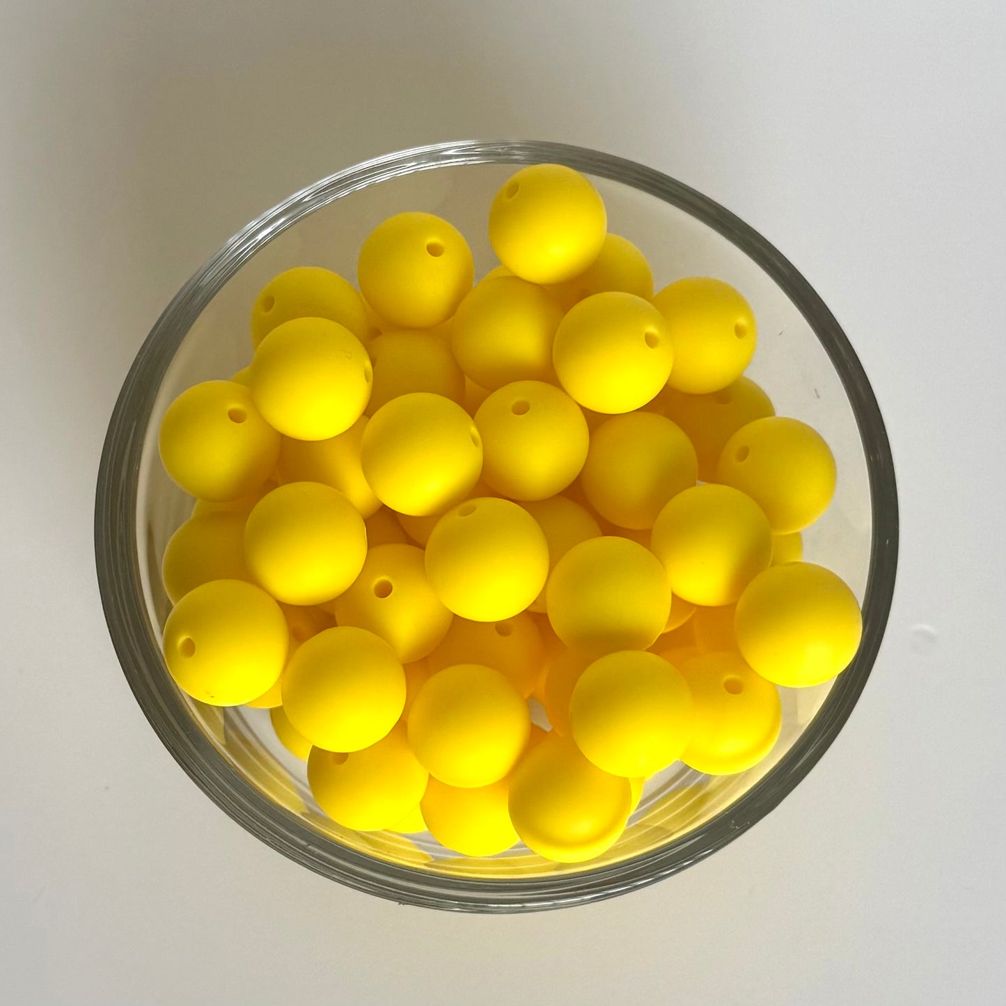 15mm Silicone Beads