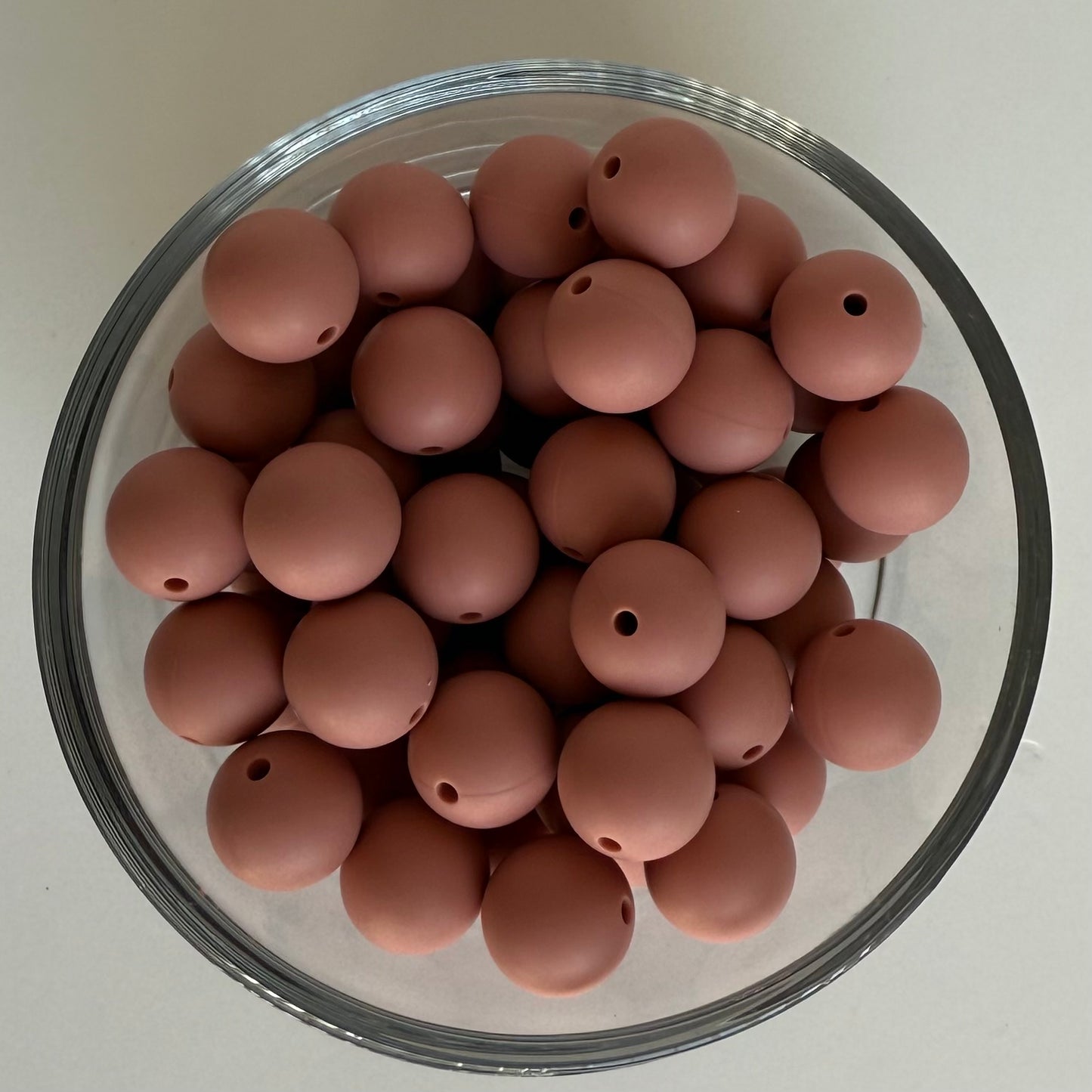 15mm Silicone Beads