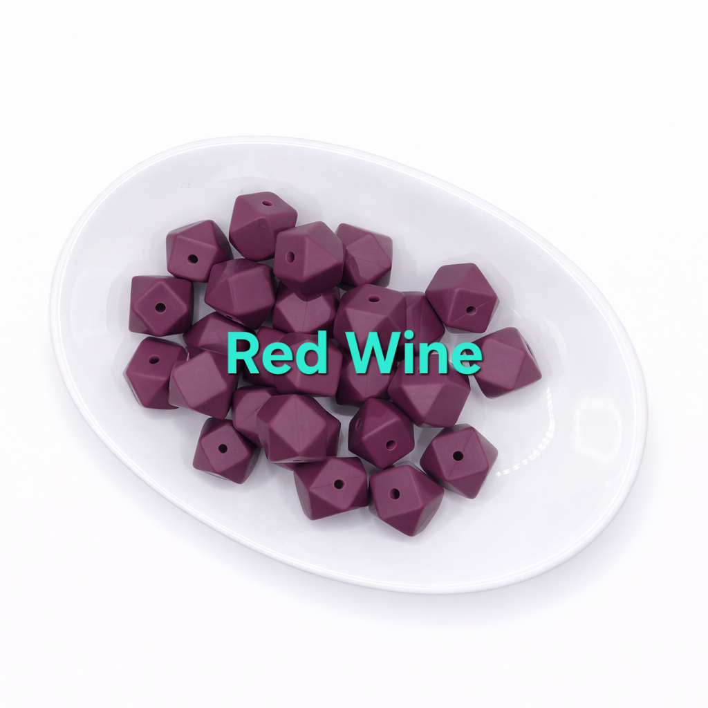 14mm Hexagon Beads
