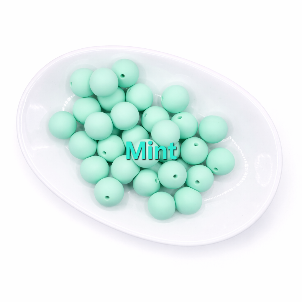 12mm Silicone Beads