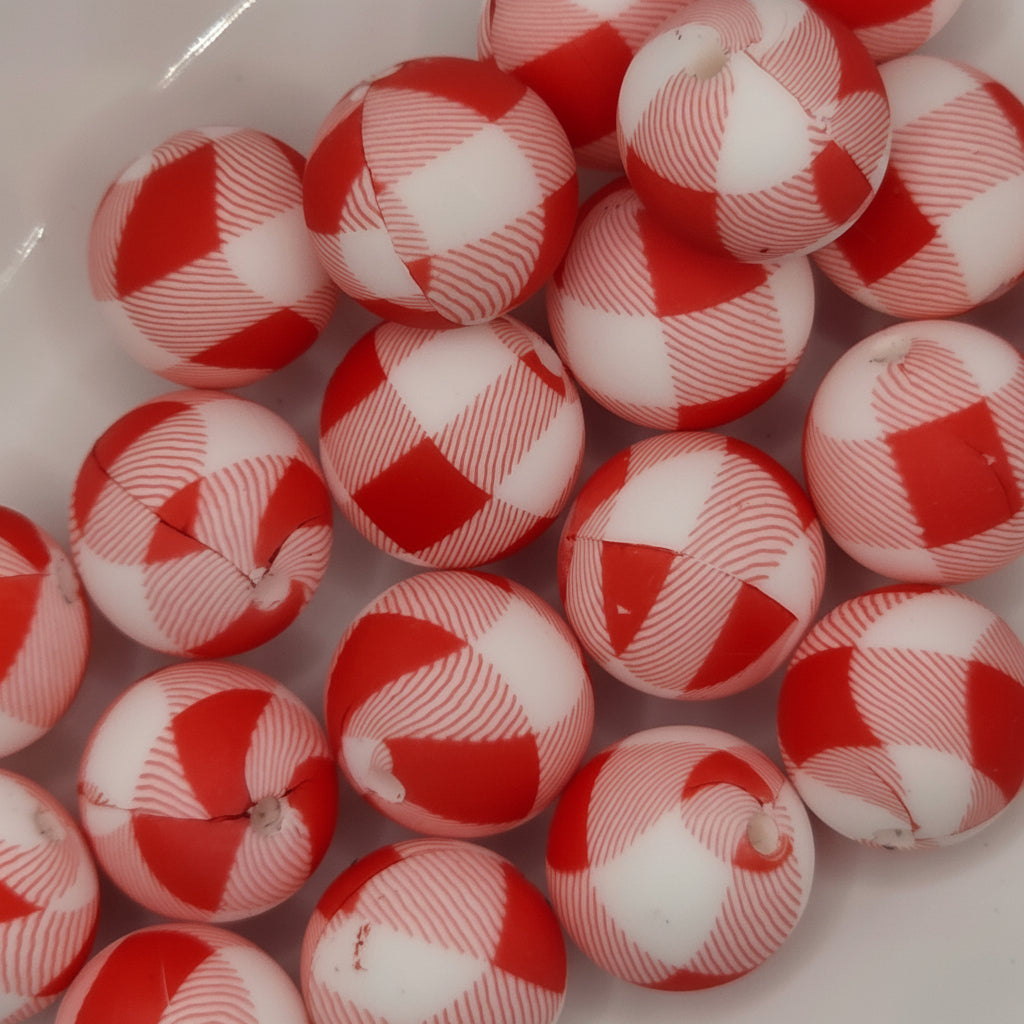 Red Gingham 10 Pack