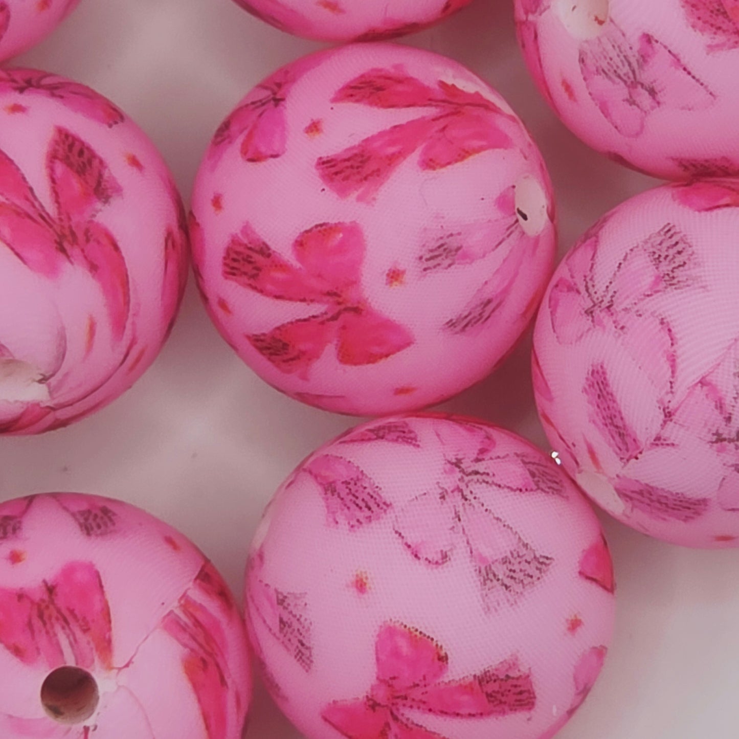 Bow-tiful Printed Bead