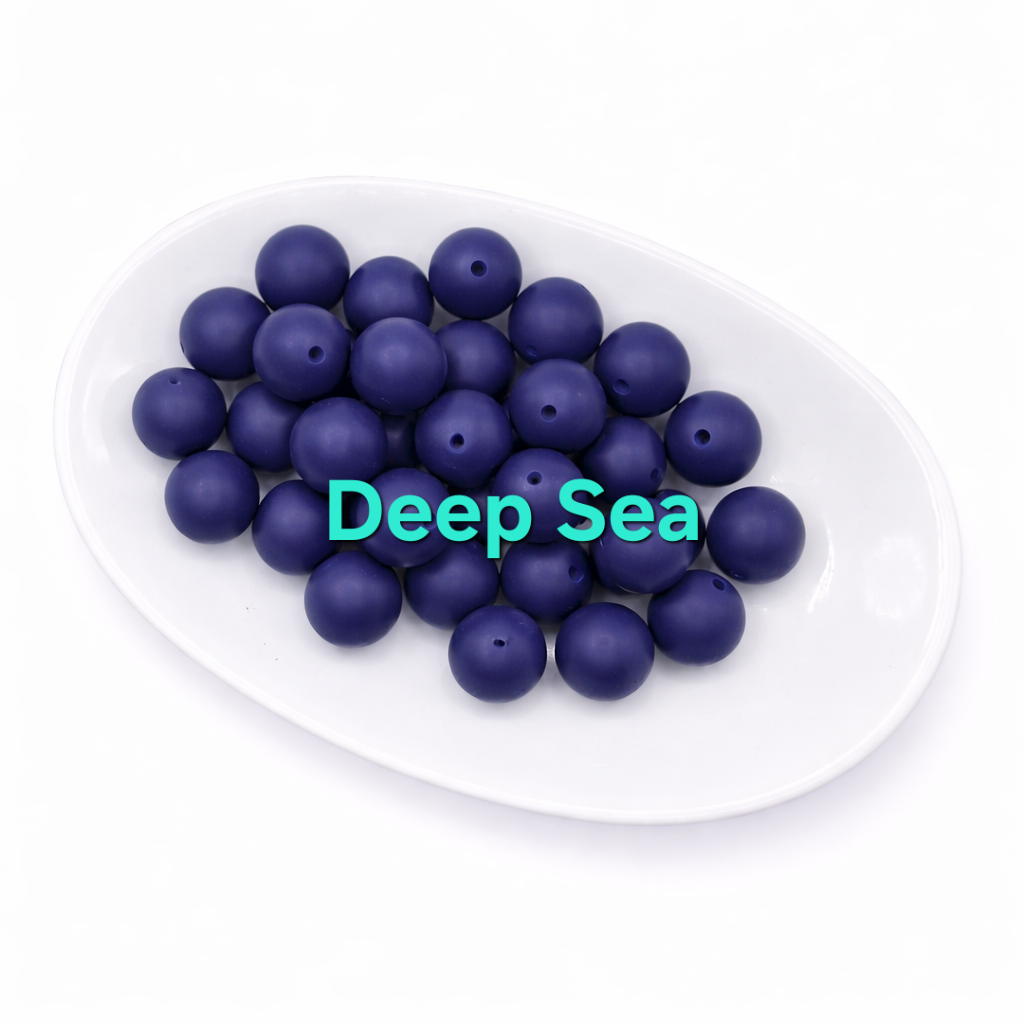 12mm Silicone Beads