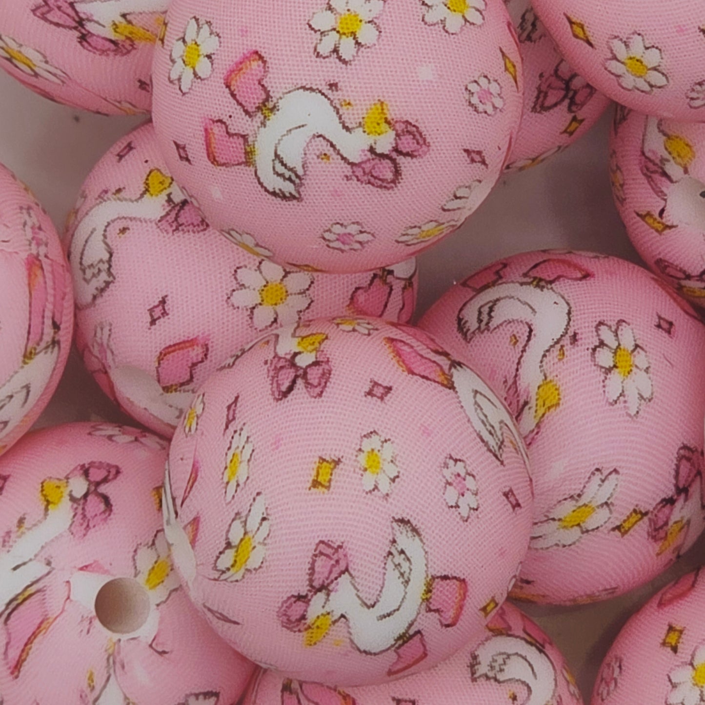 Mother Goose Printed Bead