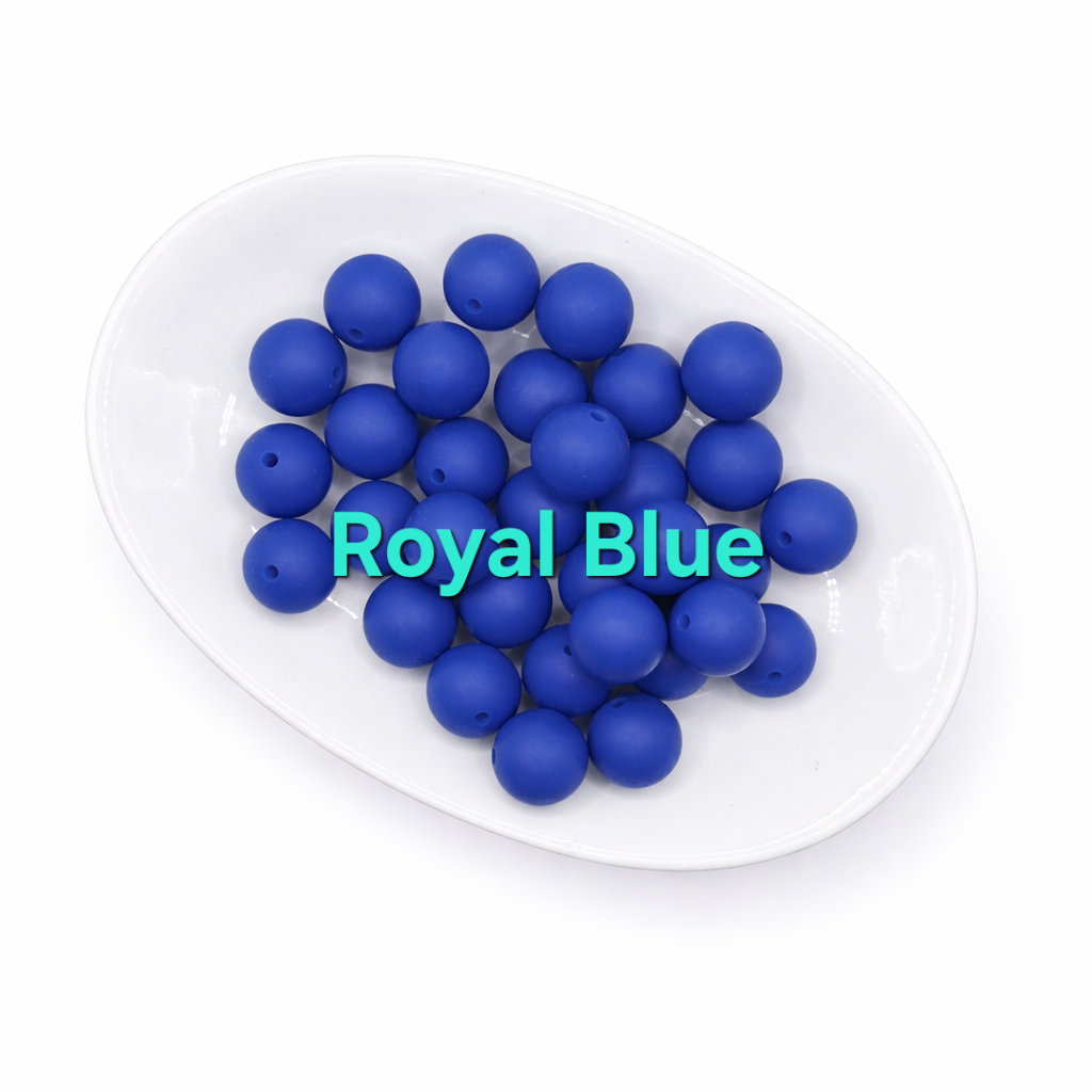 15mm Silicone Beads