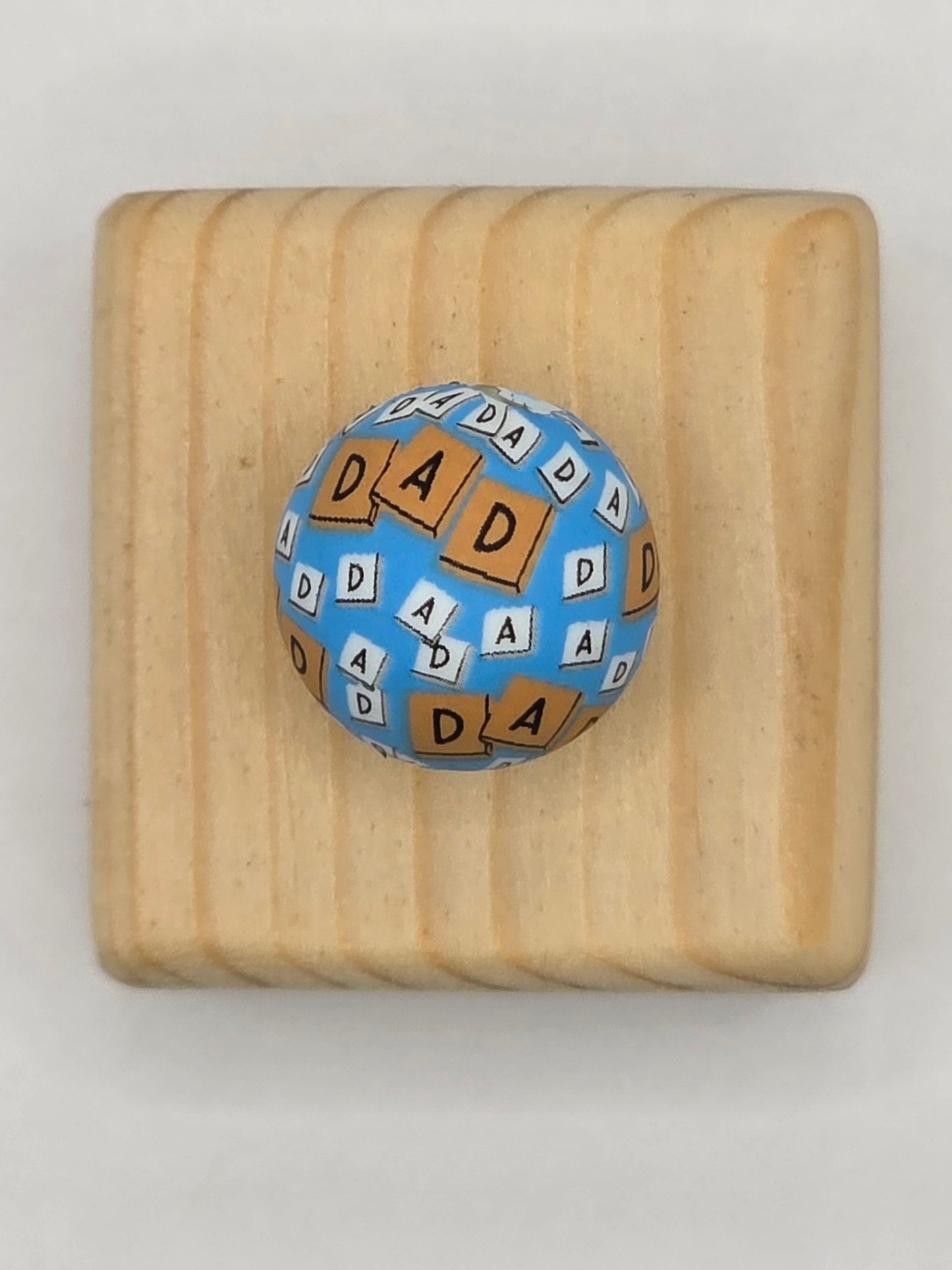 Dad Printed Bead