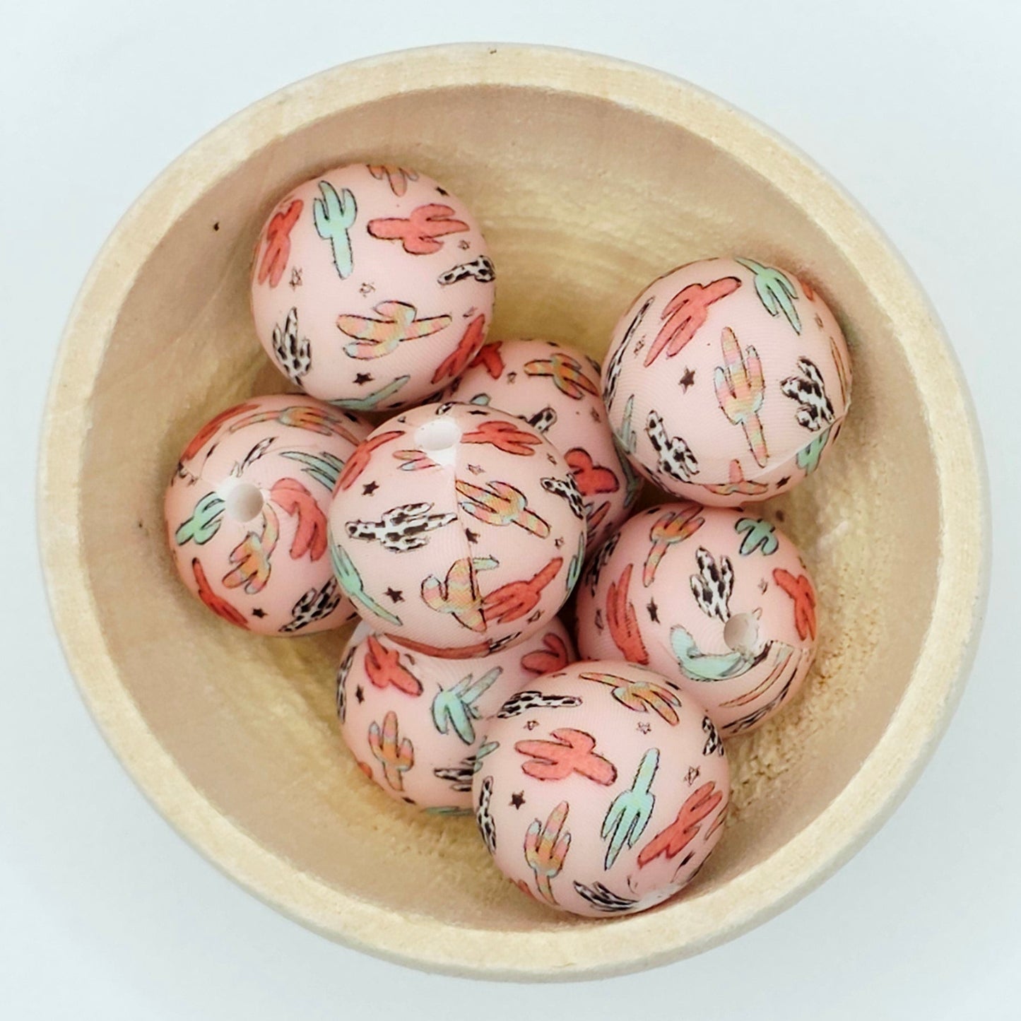 Desert Blush Cactus Print