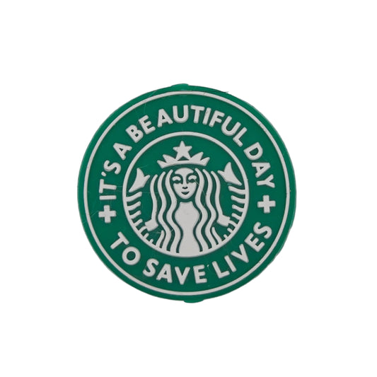 Save Lives, Sip Coffee Focal
