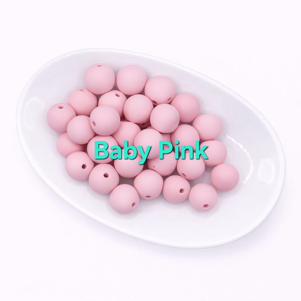 12mm Silicone Beads
