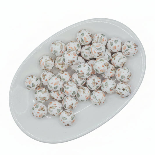 Butterfly Meadows Printed Bead